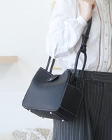 本革 2wayミニトートバッグ