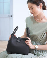 本革 2wayミニトートバッグ