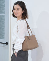 本革 2wayミニトートバッグ