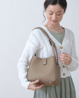 本革 2wayミニトートバッグ