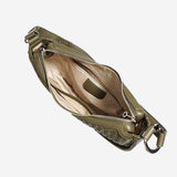 イントレチャート ハーフムーンショルダーバッグ