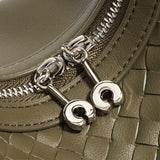 イントレチャート ハーフムーンショルダーバッグ