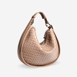 イントレチャート ハーフムーンショルダーバッグ