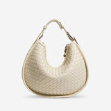 イントレチャート ハーフムーンショルダーバッグ