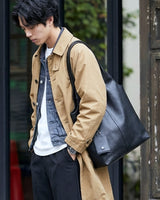 軽量×本革防水ビジネストート