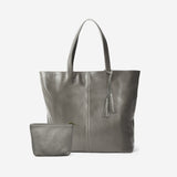 ポーチ付き本革トート(タッセル)