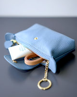 本革キーチェーンポーチ