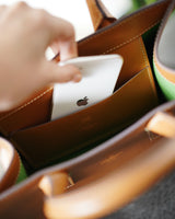 イタリア本革 ミニトートバッグ