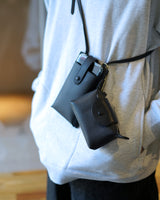 本革キーチェーンポーチ