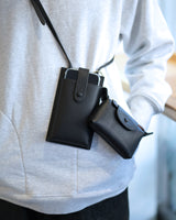 本革キーチェーンポーチ