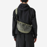 メッシュ切り替えミニショルダーバッグ