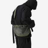 メッシュ切り替えミニショルダーバッグ