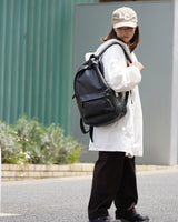 ソフトシンセティックレザーデイバッグ