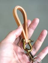 レザーキーホルダー