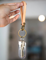 レザーキーホルダー