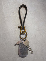 レザーキーホルダー