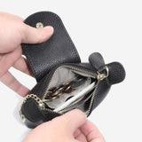 本革キーチェーンポーチ