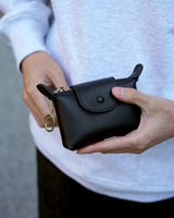 本革キーチェーンポーチ