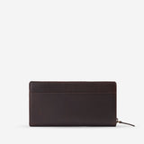 キメの細かい上質なイタリアンレザー(本革)を使用した長財布