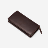 キメの細かい上質なイタリアンレザー(本革)を使用した長財布