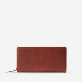 キメの細かい上質なイタリアンレザー(本革)を使用した長財布