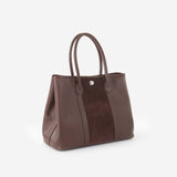 GOLDMENの本革×スエードトートバッグ