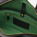 13インチPCや折り畳み傘も収納できるビジネス向け本革ブリーフケース