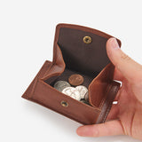 上質な革のみ使用したイタリアンレザーのカード&コインケース