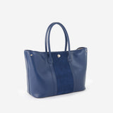 GOLDMENの本革×スエードトートバッグ