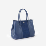 GOLDMENの本革×スエードトートバッグ