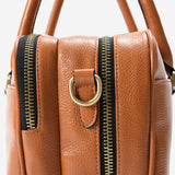 短期の出張に使えるGOLDMENの本革ボストンバッグ