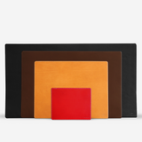 タブレットやコンパクトデスクに最適な本革デスクマットLサイズ