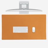 タブレットやコンパクトデスクに最適な本革デスクマットLサイズ