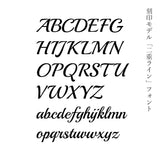 レザーカフス 文字刻印