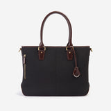 堅牢性と撥水性でビジネスバッグに最適なメンズ用本革トートバッグ