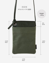 帆布 サコッシュ S