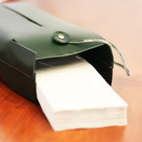 レザー ティッシュボックス