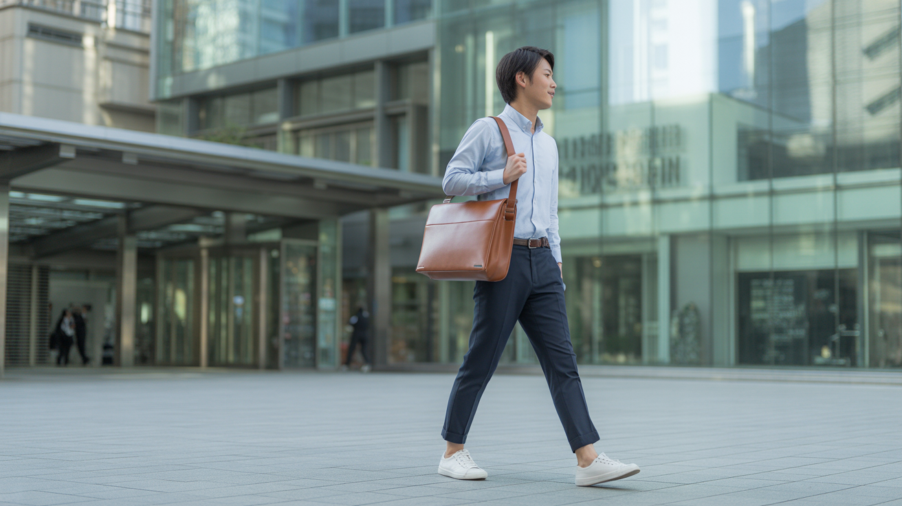 TRANSICの本革ブリーフで「一生モノ」を意識したバッグ選び