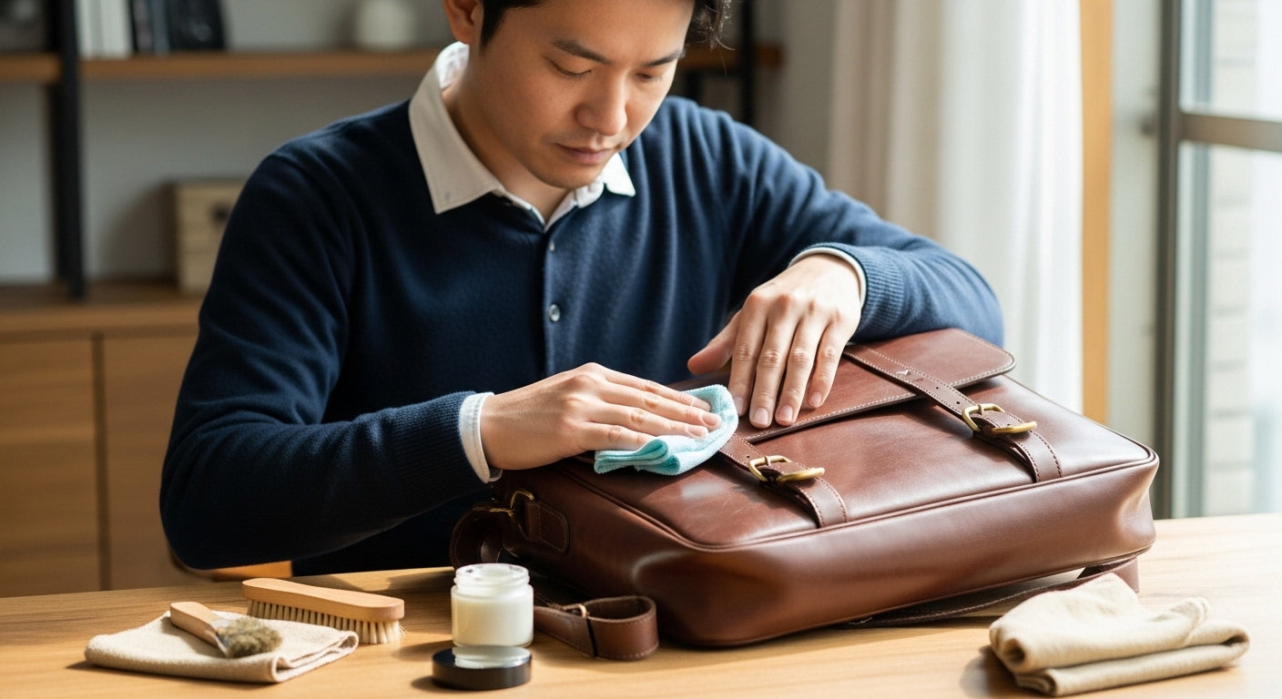 ビジネスバッグのメンテナンス方法とは？長持ちの秘訣