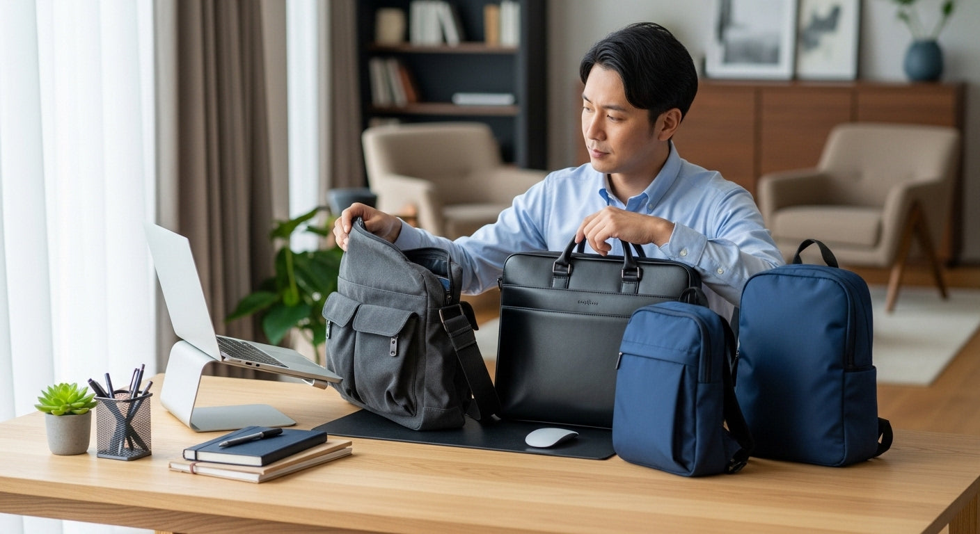 ビジネスバッグは何個持つべき？最適な数の考え方