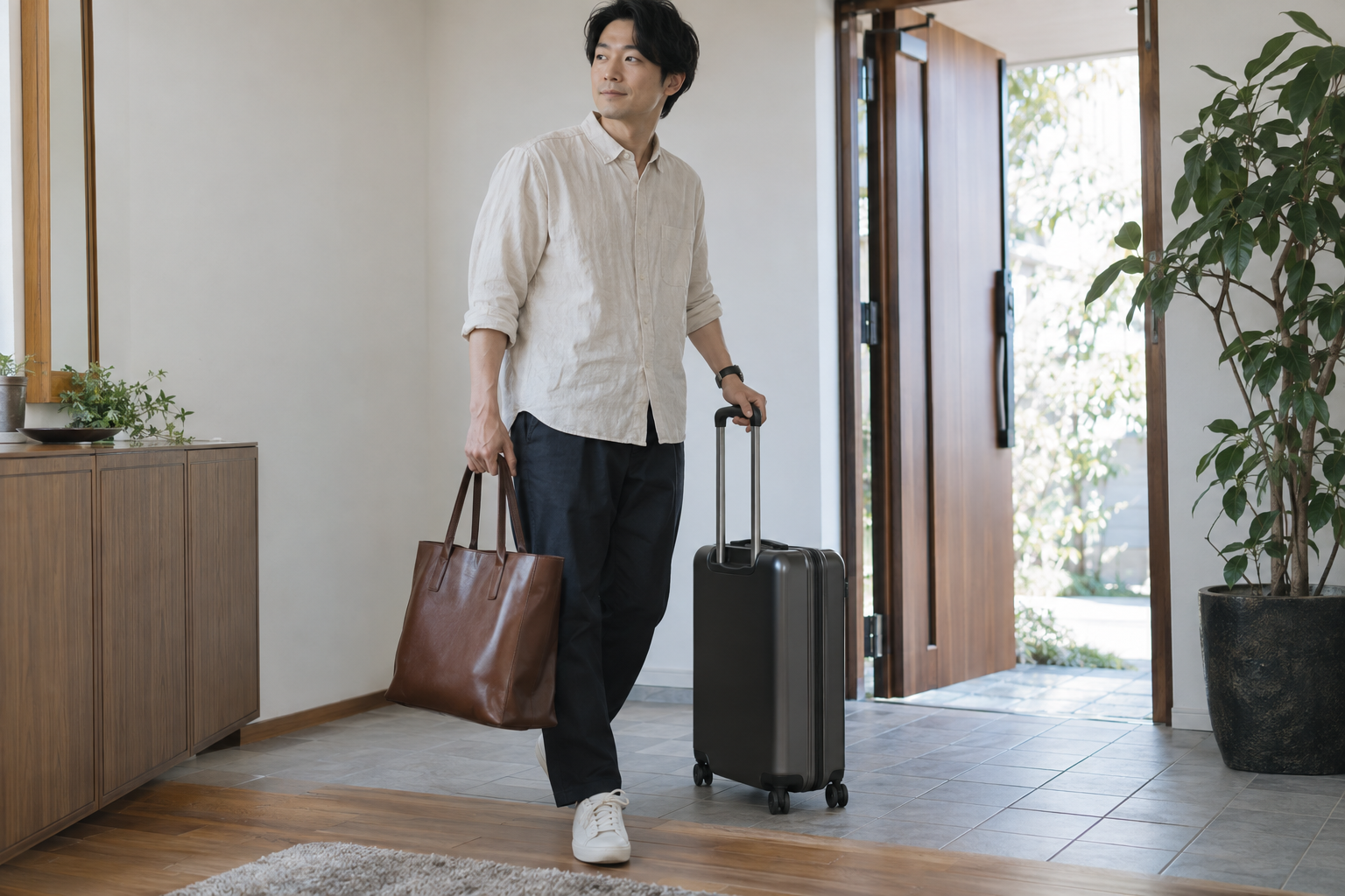 帰省用バッグを仕事でも使うには？荷物の分け方と兼用の条件を解説
