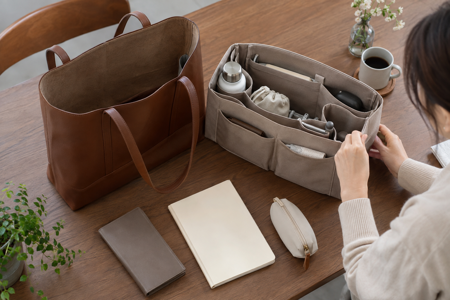 バッグインバッグが必要な人は？荷物と内装から判断する選び方