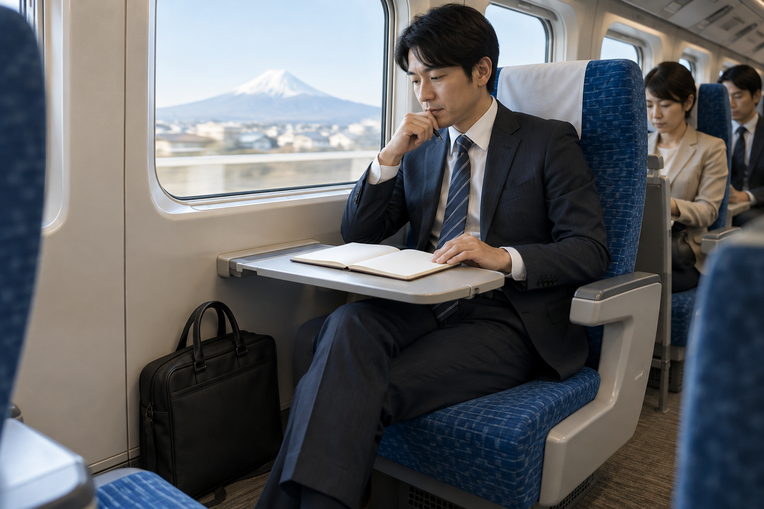 新幹線の仕事バッグはどう収納する？座席で困らない準備と整理の方法