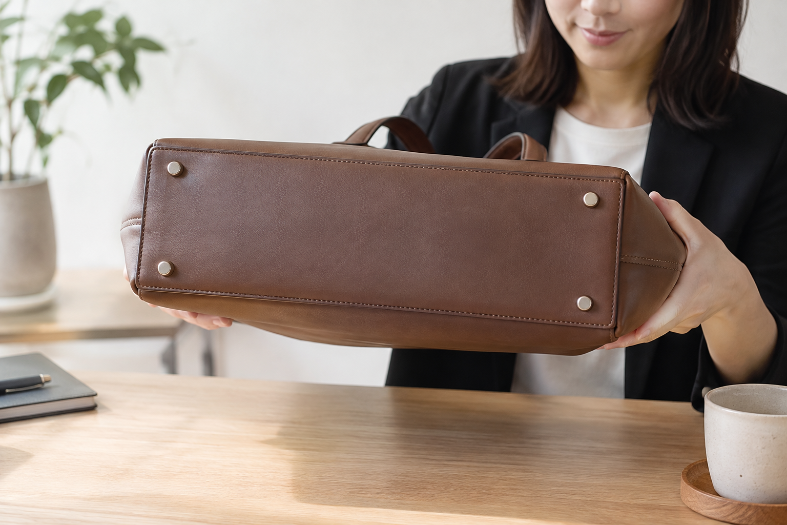 底鋲付きバッグは何が違う？底面の役割と使うときの確認ポイント