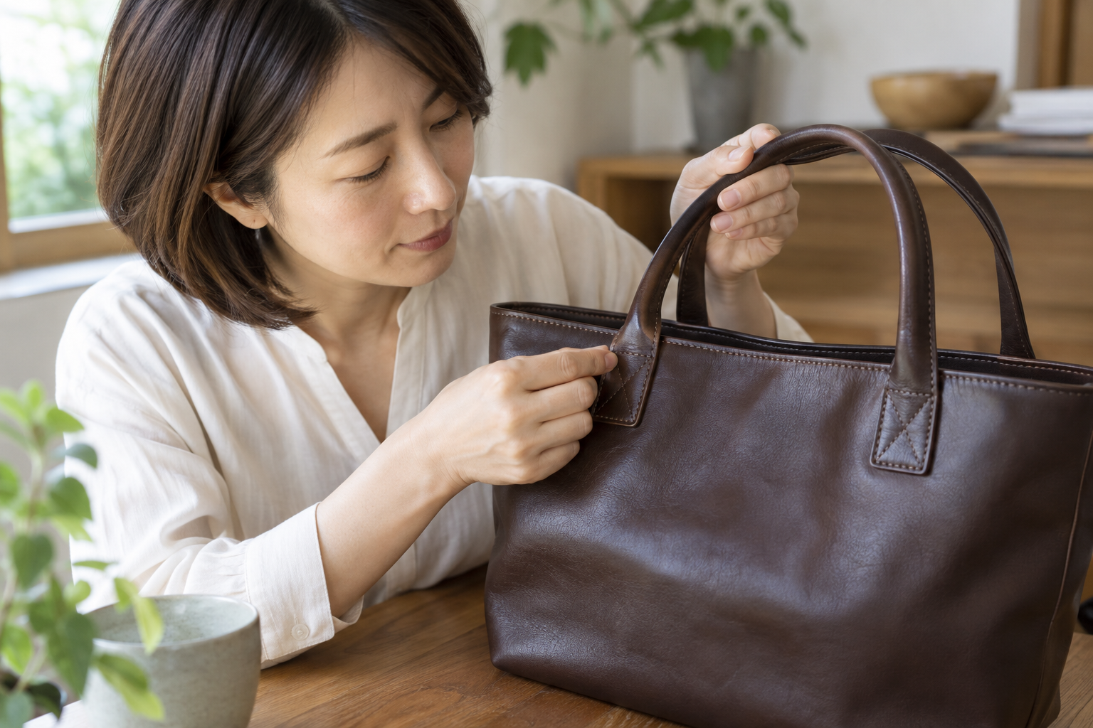 バッグの持ち手の傷みは何を確認する？日常の持ち方と点検の進め方