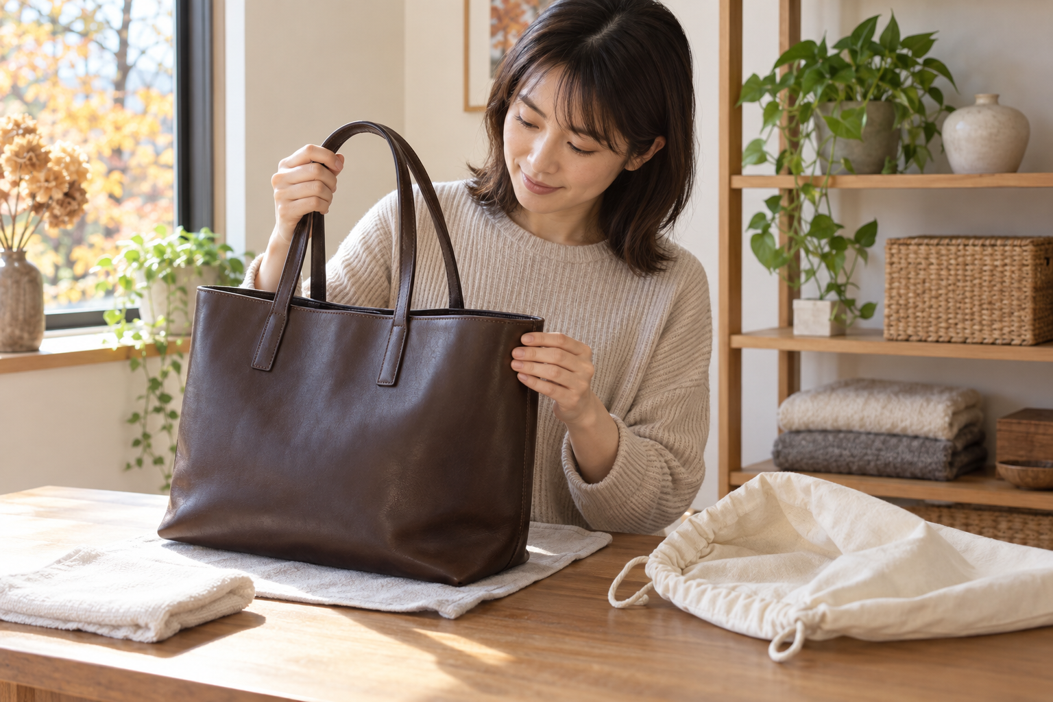 冬に向けてビジネスバッグをどう整える？お手入れと保管の基本を確認