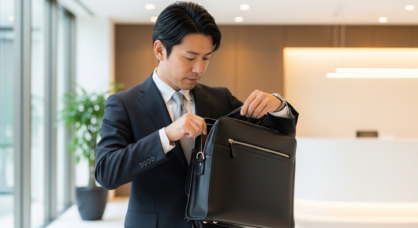 ビジネスバッグは防犯性も必要？安全に使うポイント
