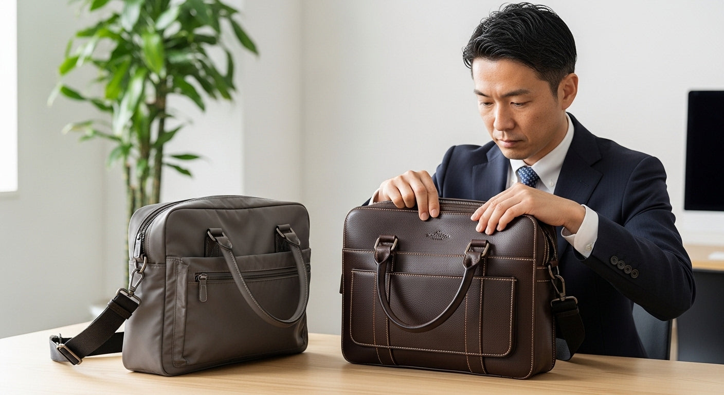 ビジネスバッグの価格差はなぜ出る？違いを解説