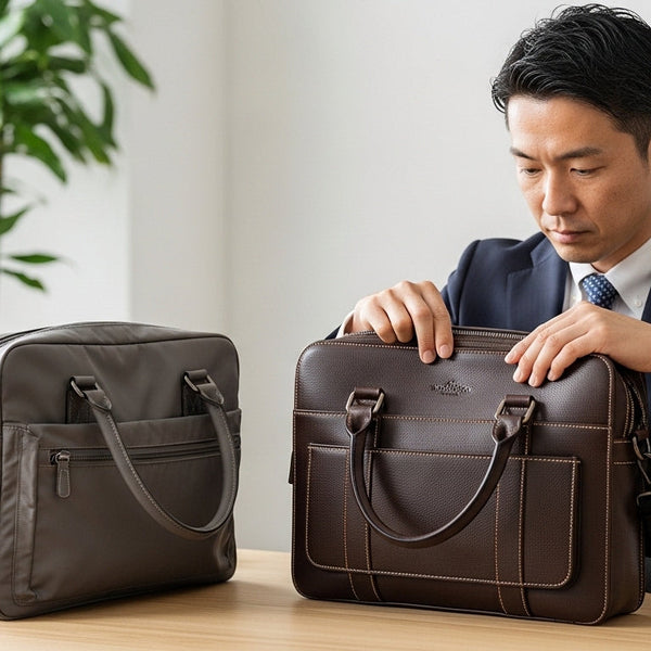 ビジネスバッグの価格差はなぜ出る？違いを解説