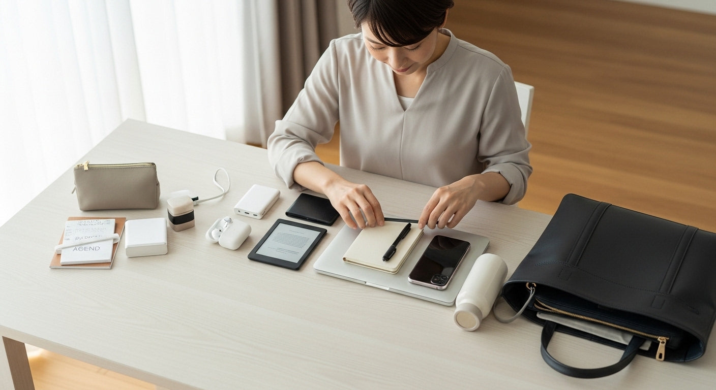 ビジネスバッグは収納しすぎない方がいい？理由解説